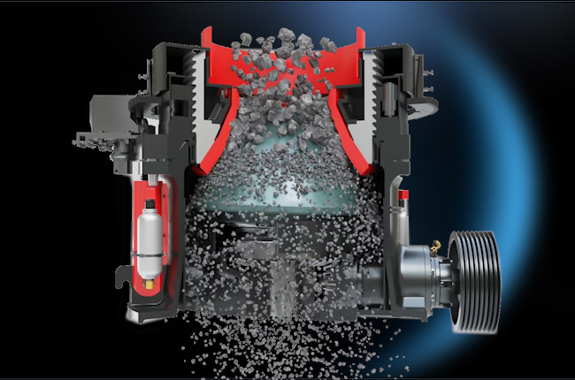 MP系列圆锥破碎机设备实拍展示2