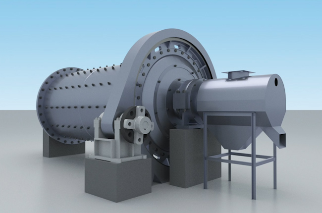 球磨机设备实拍展示3