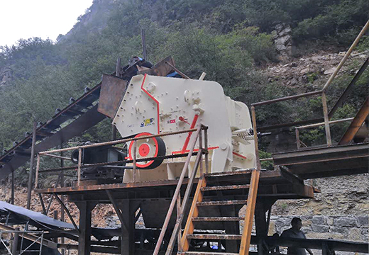 PF反击式破碎机客户现场实拍1