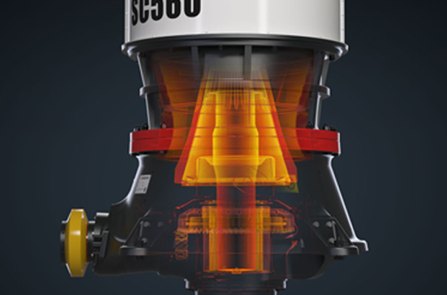 SC单缸液压圆锥破碎机设备实拍展示2