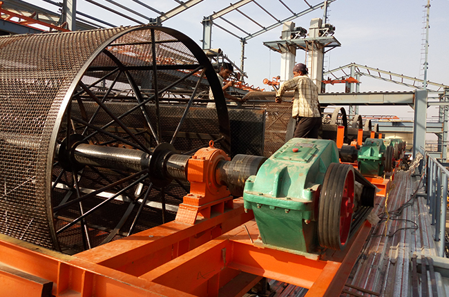 滚筒筛设备实拍展示2