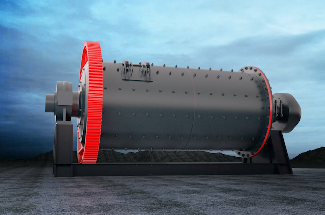 球磨机设备实拍展示1