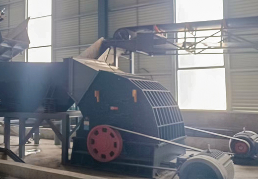 PCZ新型重锤式破碎机客户现场实拍1