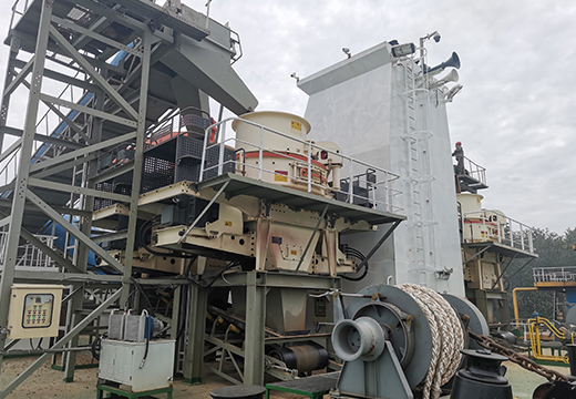 HVI冲击式制砂机客户现场实拍2