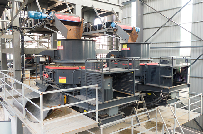 HVI冲击式制砂机设备实拍展示2