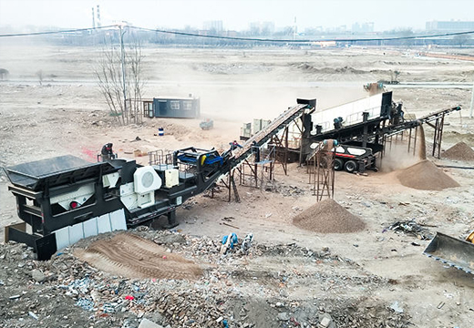 MTF轮胎式移动破碎筛分站客户现场实拍3