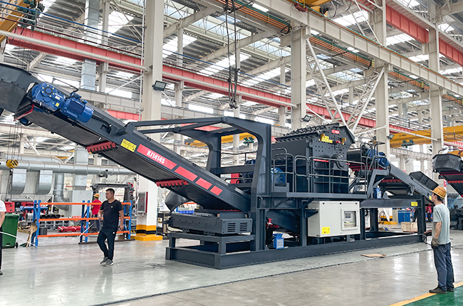 KJ系列模块破碎站设备实拍展示1