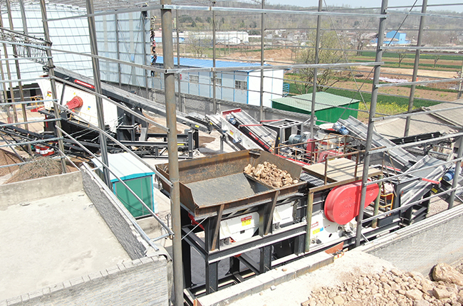 KJ系列模块破碎站设备实拍展示2