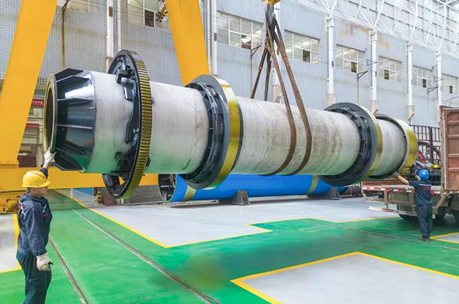 回转烘干机设备实拍展示1