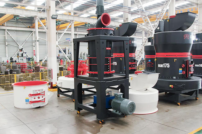 HWM系列微粉环辊磨粉机设备实拍展示3